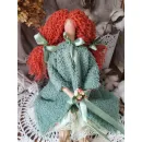 Кукла тильда в пальто Наталия. Текстильные куклы ручной работы