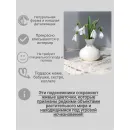 Подснежники ручной работы из полимерной глины холодный фарфор