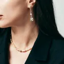 Серьги с натуральным перламутром авторские.