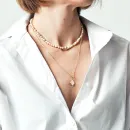 Комплект украшений ,клевер.