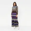 Платье вязаное женское