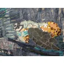 "МОРСКАЯ ЧЕРЕПАХА" - ПАННО, КАРТИНА ИНТЕРЬЕРНАЯ, ТЕКСТИЛЬНАЯ КАРТИНА "Морская черепаха" - панно, картина интерьерная, текстильная картина