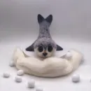 Войлочная игрушка: Морской котик