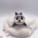 Войлочная игрушка: Морской котик