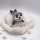 Войлочная игрушка: Морской котик