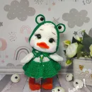 Игрушка ручной работы Уточка
