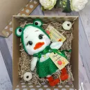 Игрушка ручной работы Уточка