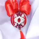 Набор новогодних шаров ручная работа