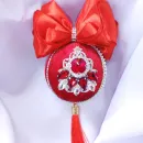 Набор новогодних шаров ручная работа