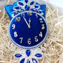 Новогоднее украшение "Часики"