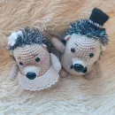 Ёжики жених и невеста