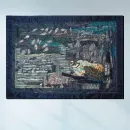 "МОРСКАЯ ЧЕРЕПАХА" - ПАННО, КАРТИНА ИНТЕРЬЕРНАЯ, ТЕКСТИЛЬНАЯ КАРТИНА "Морская черепаха" - панно, картина интерьерная, текстильная картина
