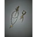 Чокер и ассимитричные серьги