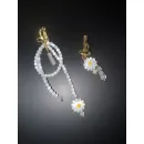 Чокер и ассимитричные серьги