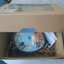 Свеча в кокосовой скорлупе