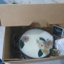 Свеча в кокосовой скорлупе