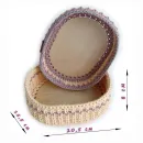 Вязаная корзинка для хранения