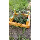 ДЕРЕВЯННОЕ КАШПО 20 СМ  ДЛЯ МАЛЕНЬКИХ ЦВЕТОВ Деревянное кашпо 20 см  для маленьких цветов