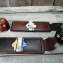 Кожаный кошелек.