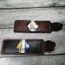 Кожаный кошелек.