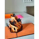 Поздравительная POP-UP открытка HELLOWEEN