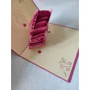 Поздравительная POP-UP открытка "Карета Золушки"
