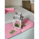 Поздравительная POP-UP открытка "Птички в клетке"