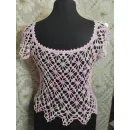 Топ вязаный женский