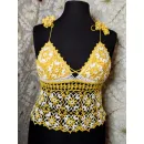 Топ вязаный женский