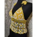 Топ вязаный женский