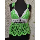 Топ вязаный женский