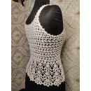 Топ вязаный женский