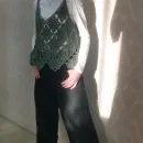 жилет крючком