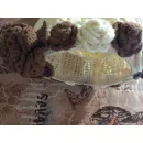 Летняя сумка-кисет "Ванильно-шоколадное лето"