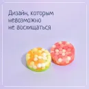 Набор мыла ручной работы "Лимонное утро" и "Клубничное варенье" сувенирное/подарочное