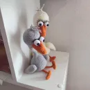 Интерьерная игрушка Два гуся