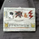 Рокопись: рок ребусы, модульная картина, панно составное