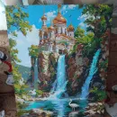 Церковь у водопада