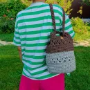 Вязаная сумка омеяге