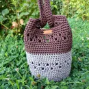 Вязаная сумка омеяге