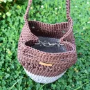 Вязаная сумка омеяге