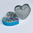 Шкатулка из эпоксидной смолы "Сердце"