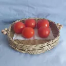 ПОДНОС ПЛЕТЕНЫЙ ИЗ БУМАЖНОЙ ЛОЗЫ С ДЕКОРОМ КОЛОСКИ Поднос плетеный из бумажной лозы с декором колоски