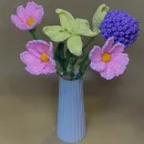 Вязаные цветы. Букеты, которые не завянут!
