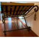 Кованая банкетка