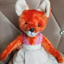 Советская лиса Тедди. Ручная работа