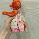 Советская лиса Тедди. Ручная работа