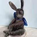 Заяц Ловец звёзд. Ручная работа
