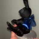 Заяц Ловец звёзд. Ручная работа