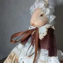 Будуарная кукла ручной работы